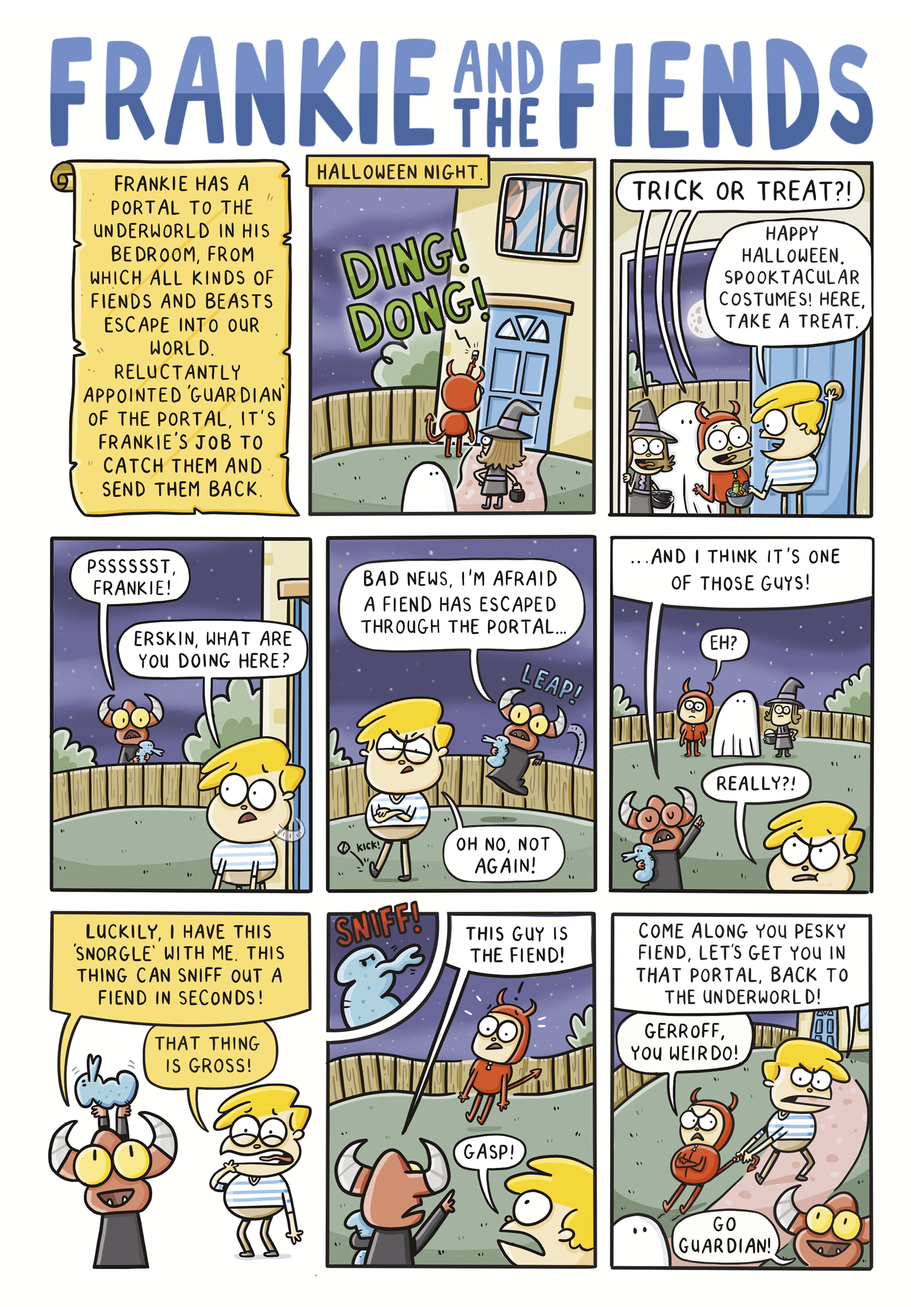 Frankie and the Fiends — sample page 2