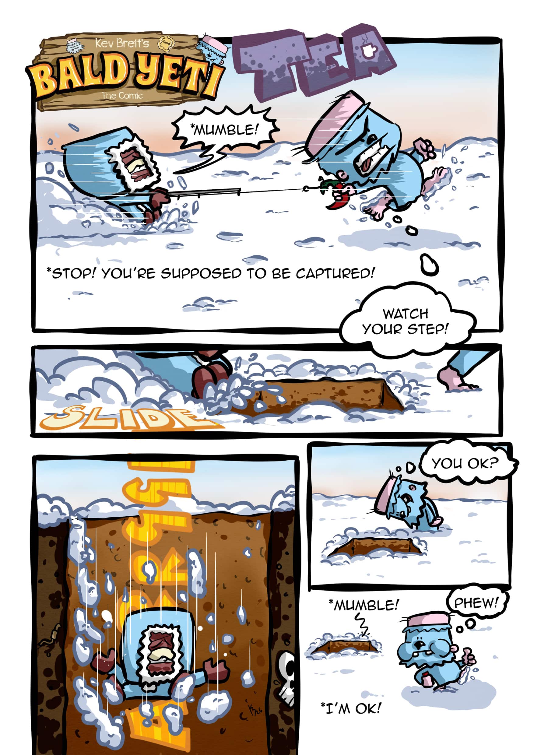 The Bald Yeti — sample page 3