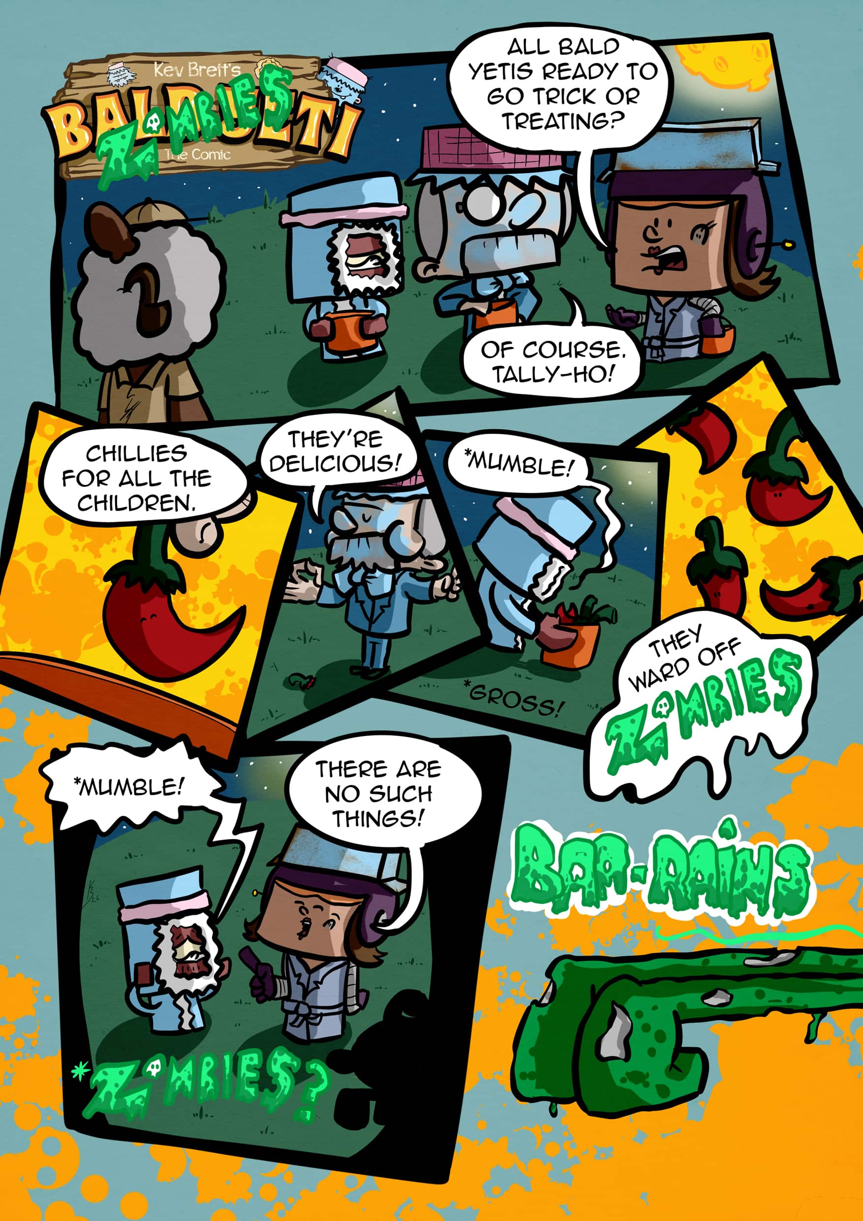 The Bald Yeti — sample page 4