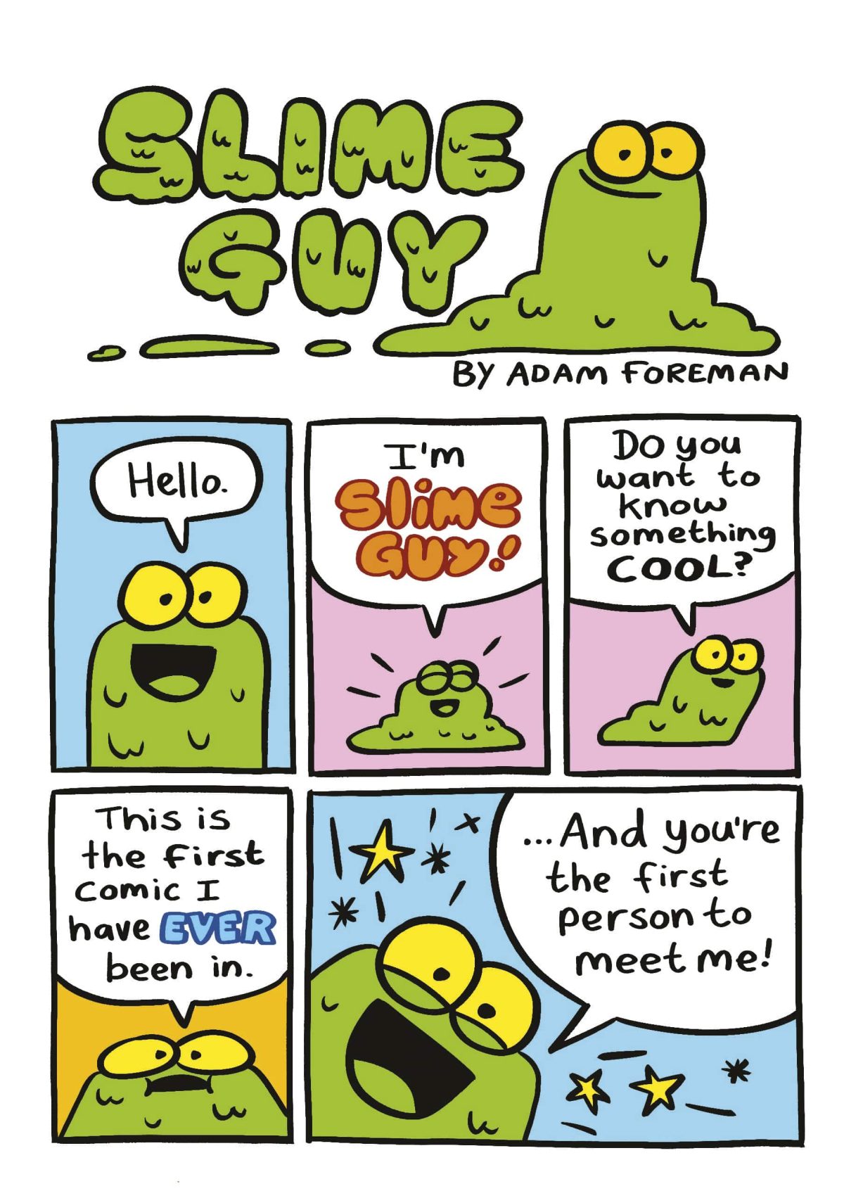 Slime Guy — sample page 1