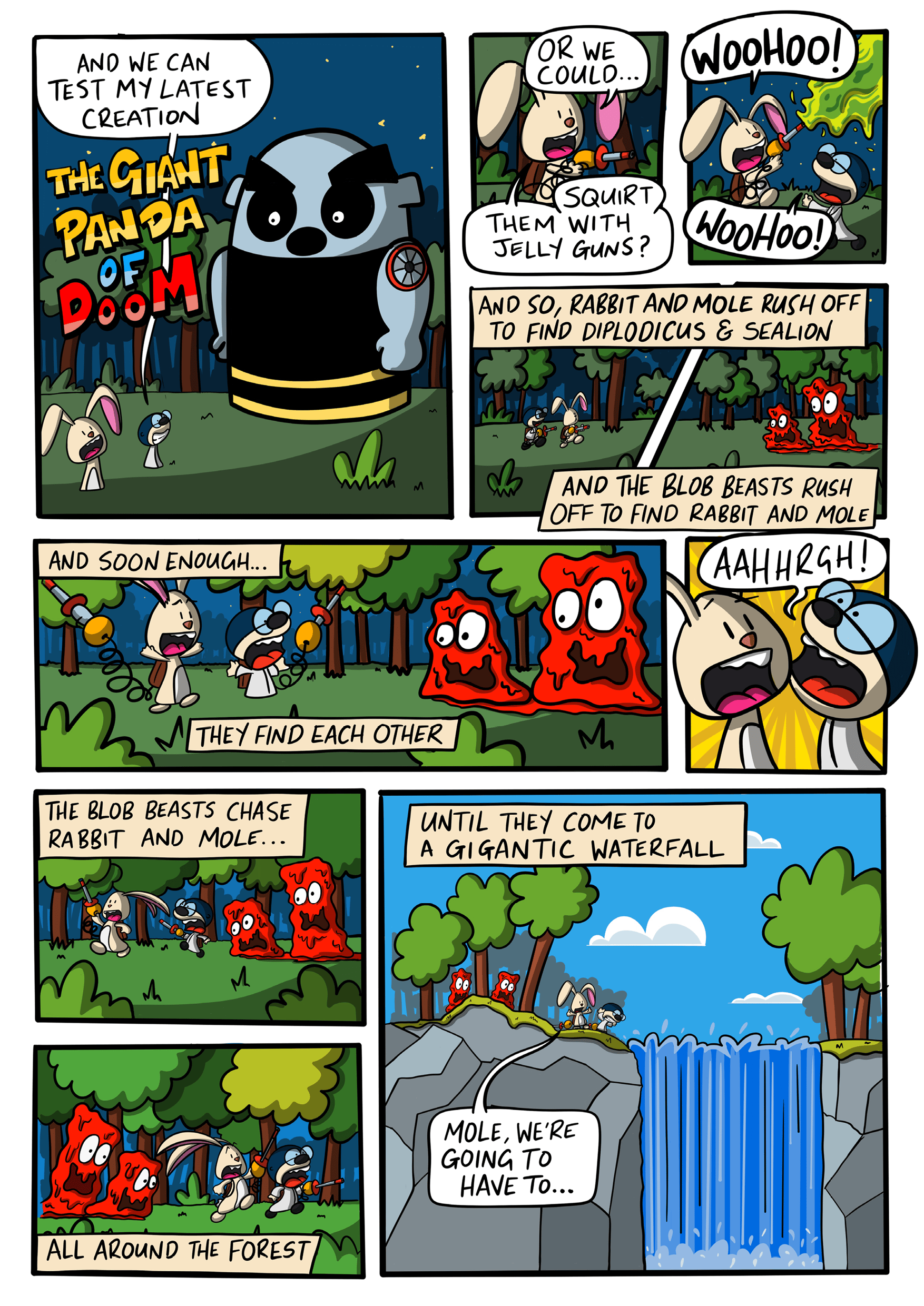 Diplodicus & Sealion — sample page 2